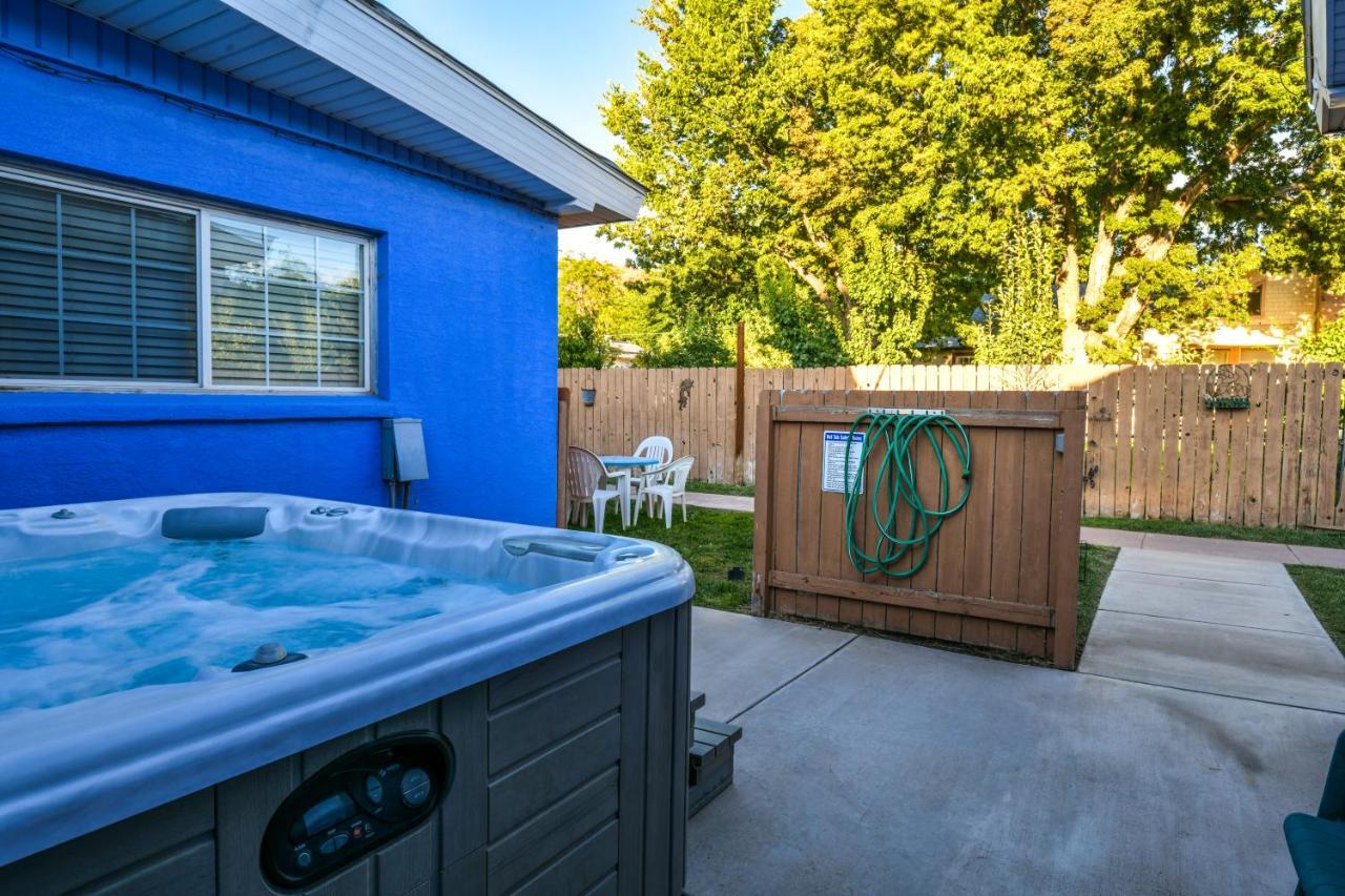 Inn 1 - Downtown 1 Bedroom Unit, Sleeps 6 With Shared Hot Tub Moab Exterior foto